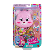 Polly Pocket Care Bears compacto com mundo Care-a-Lot em miniatura
