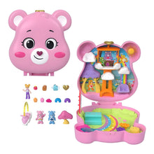 Brinquedo Polly Pocket Care Bears com personagens e acessórios
