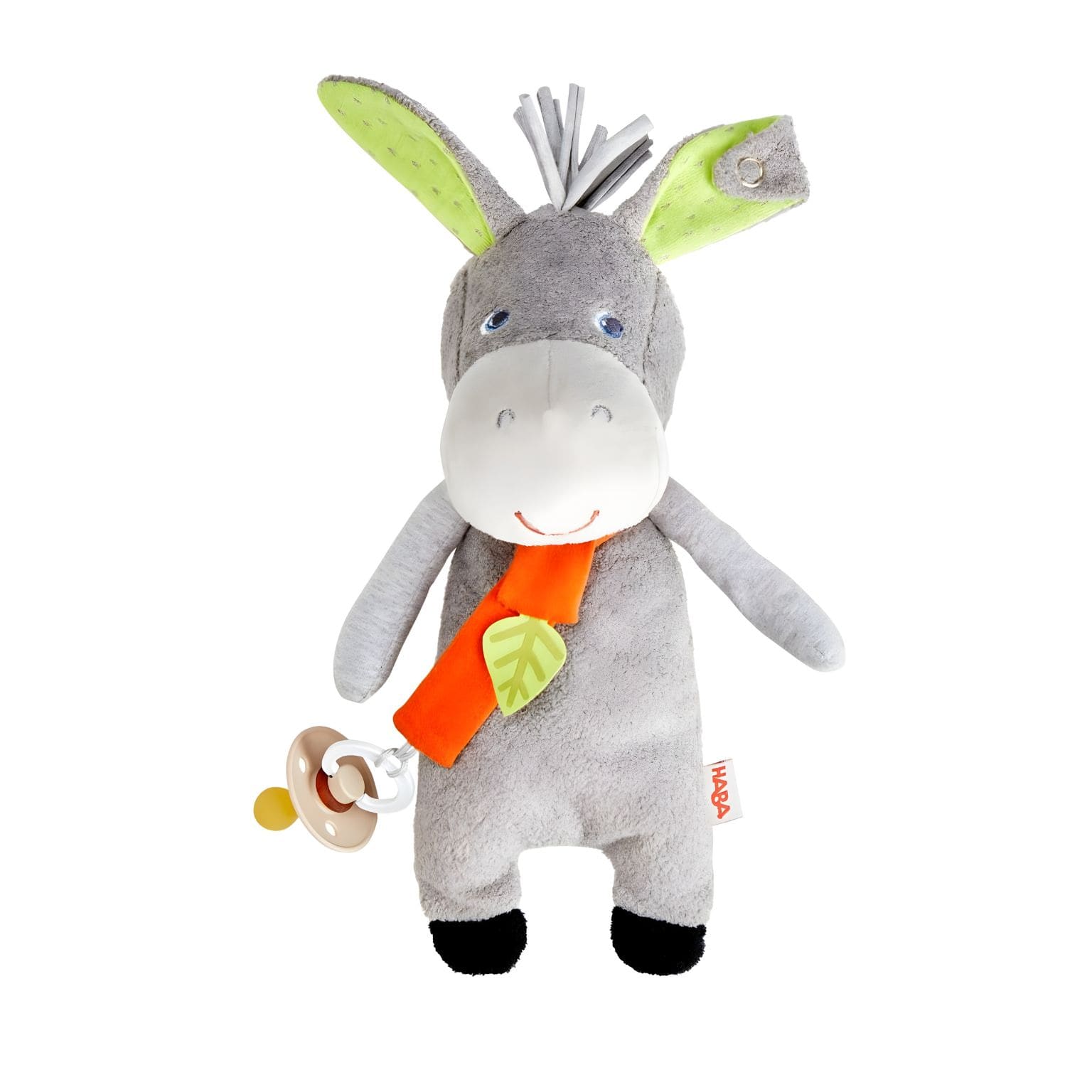 Porta-Chupeta Burro Elwood em fotografia de produto