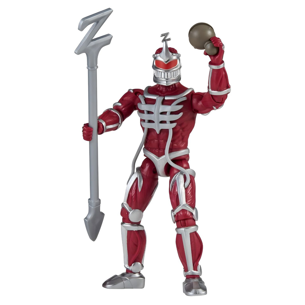 Lord Zedd Power Rangers com bastão em figura de ação Playmates