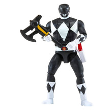 Figura Power Rangers Ranger Preto Auto-Morphin em embalagem