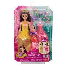 Princesa Disney Bella com dois estilos para histórias encantadas