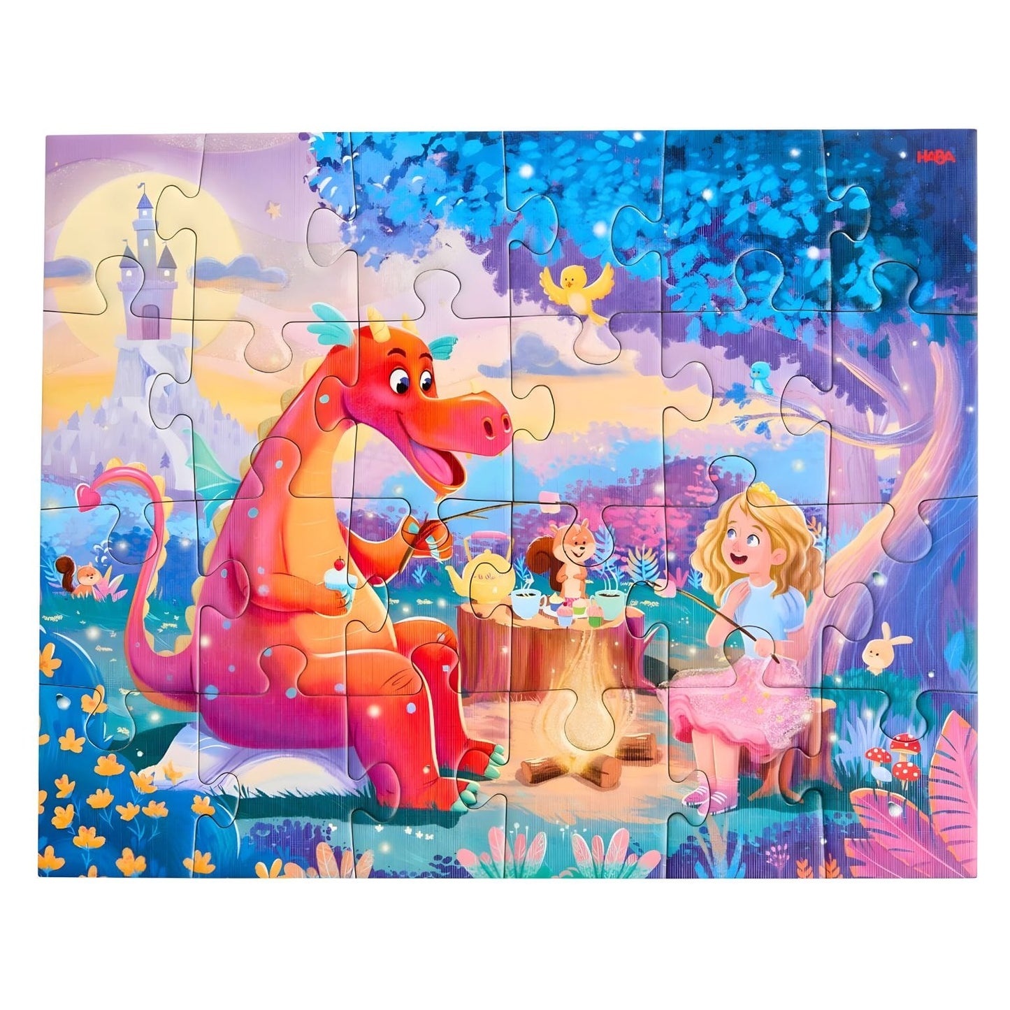 Puzzles Sonhos Encantados com detalhe visual do produto