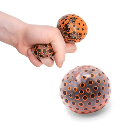 Scrunchems Neon Beans Squish Ball en colores neón surtidos