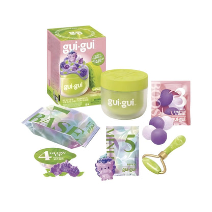 Slime Gui-Gui pack Individual Perfumado na versão verde, com frasco e acessórios