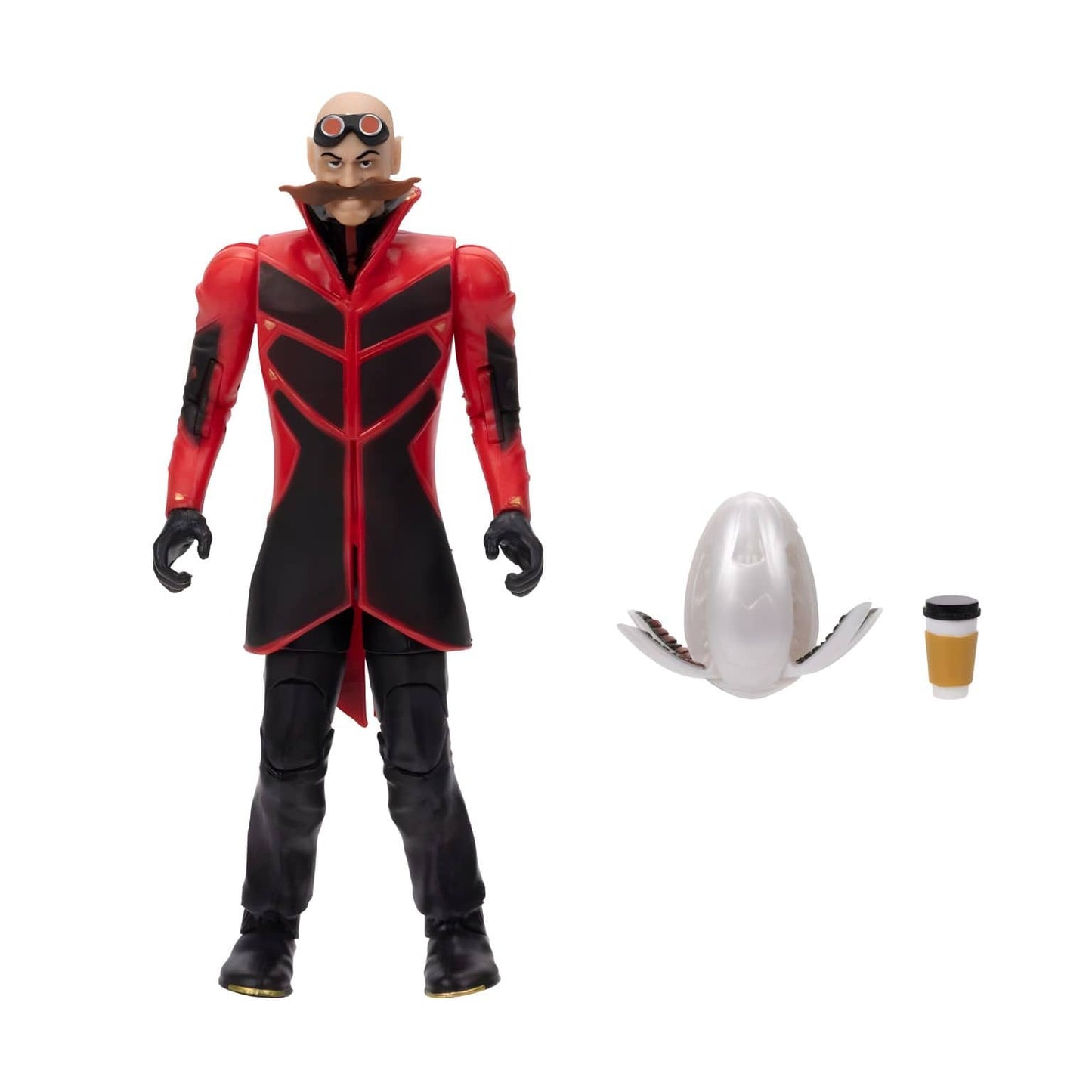 Figura articulada Dr. Robotnik do universo Sonic