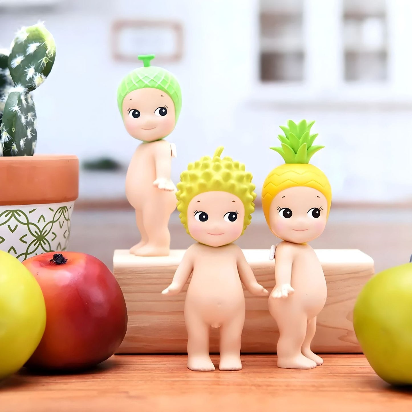 Colecionável Sonny Angel Série Fruits com estética kawaii