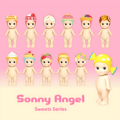 Mini figura Sonny Angel Serie Sweet inspirada en dulces y snacks