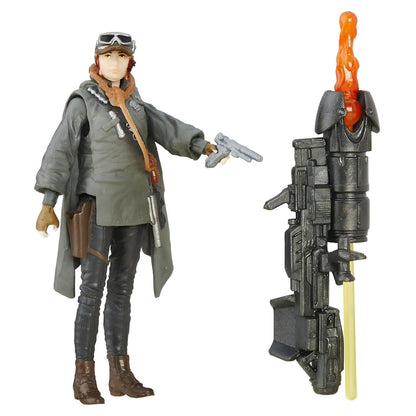 Figura Star Wars Rogue One Sergent Jyn Erso con accesorios Hasbro