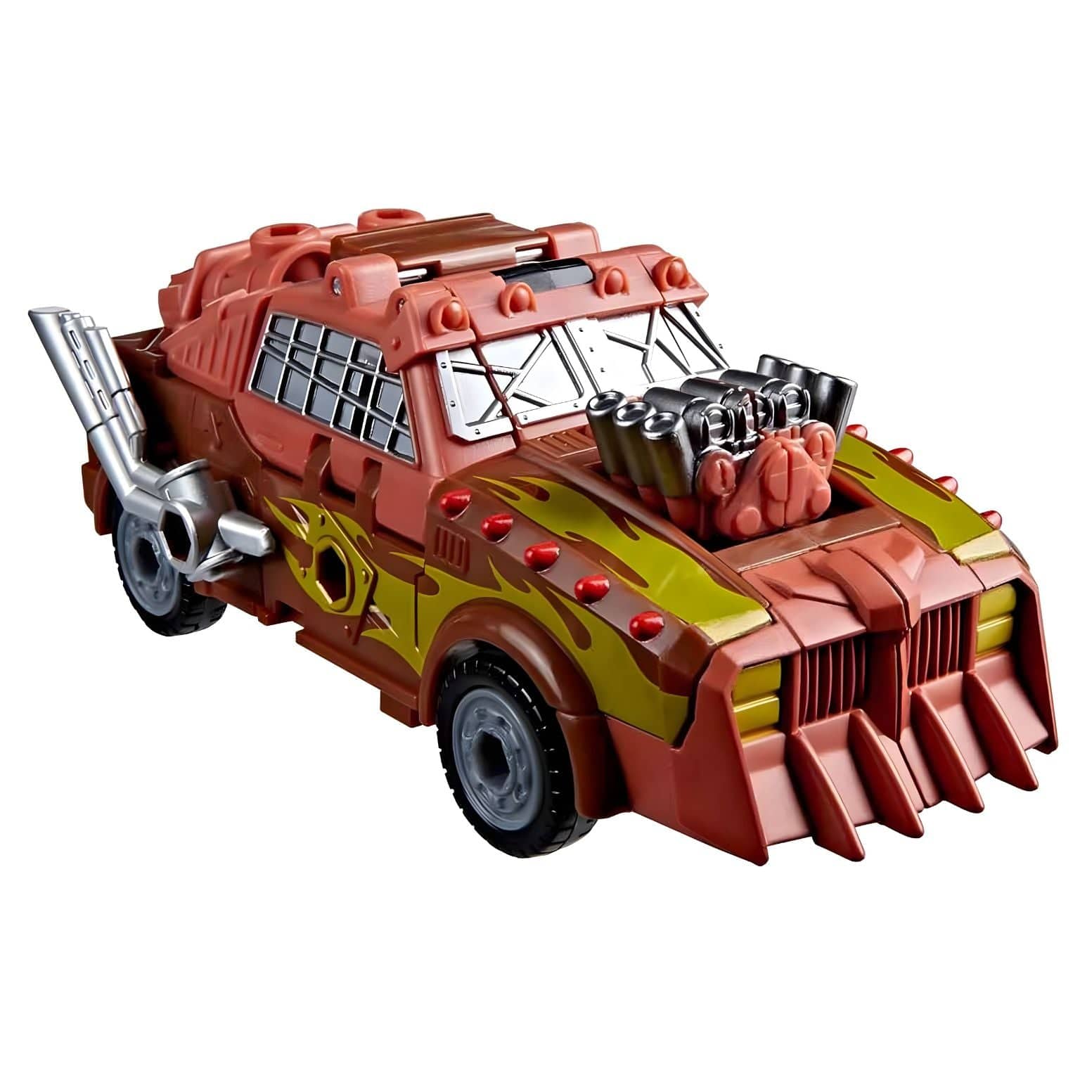 Transformers Age of the Primes Junkion Jalopy em modo veículo e modo robô