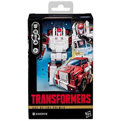Transformers Age of The Primes Swerve en empaque de colección