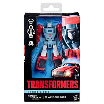 Transformers Studio Series - Windcharger en modo coche y robot rojo de Hasbro