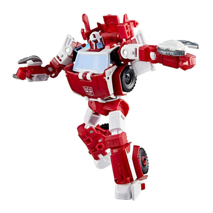 Figura Transformers Age of The Primes Ratchet para misiones de valentía
