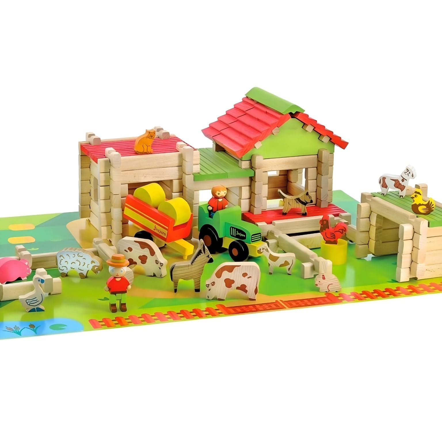 Apresentamos A minha primeira Quinta com tractor e reboque com o SKU 26823725 recomendado para + 3 anos