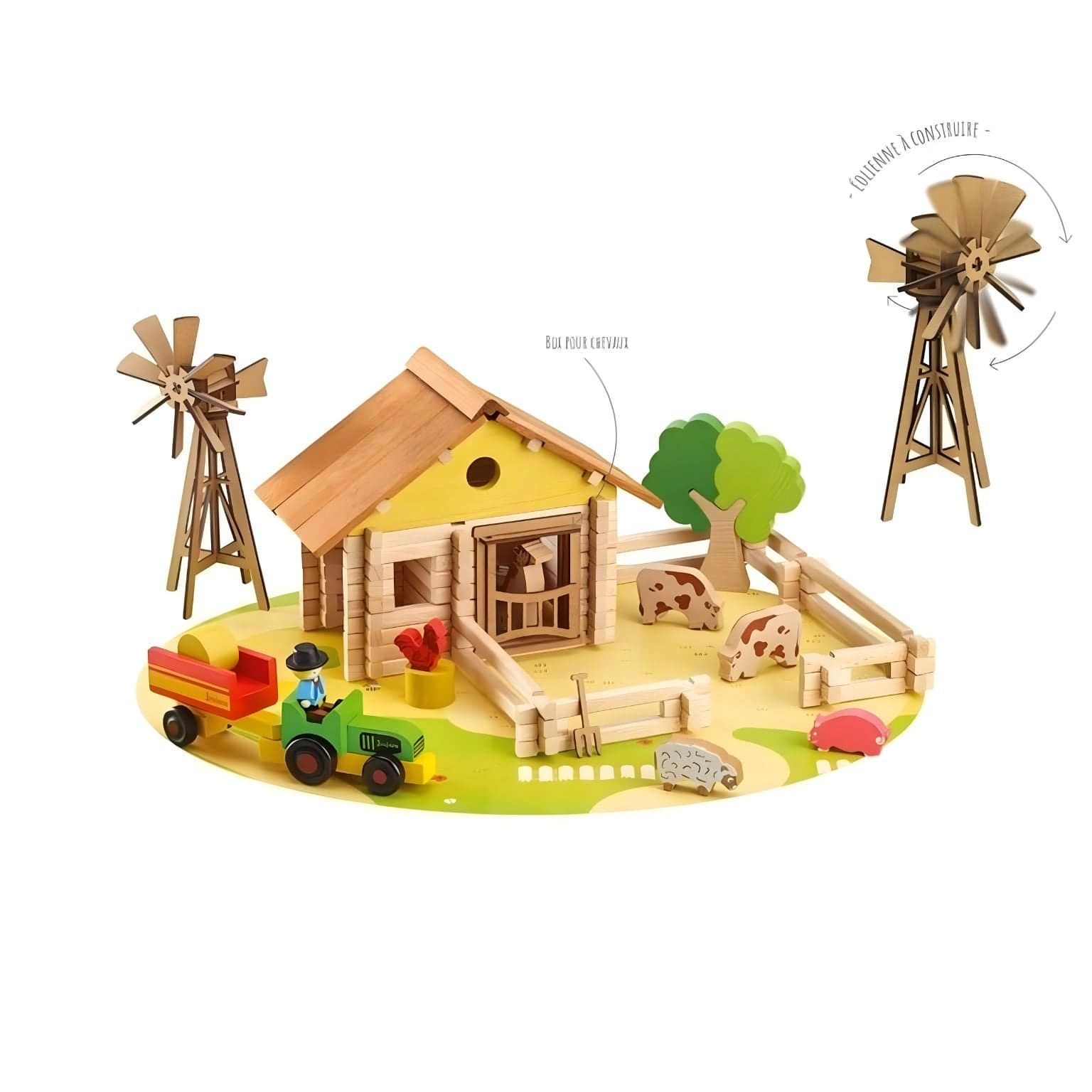 Apresentamos A minha Quinta em madeira com o SKU 26804125 recomendado para + 5 anos