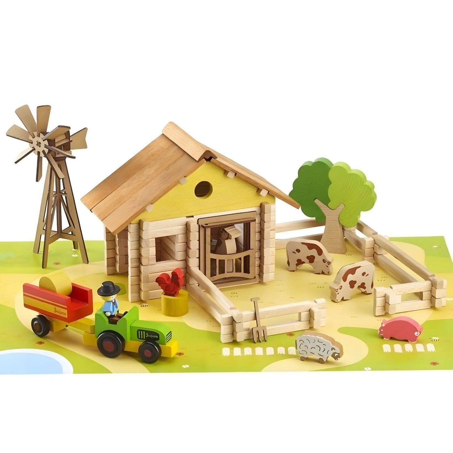 Apresentamos A minha Quinta em madeira com o SKU 26804125 recomendado para + 5 anos