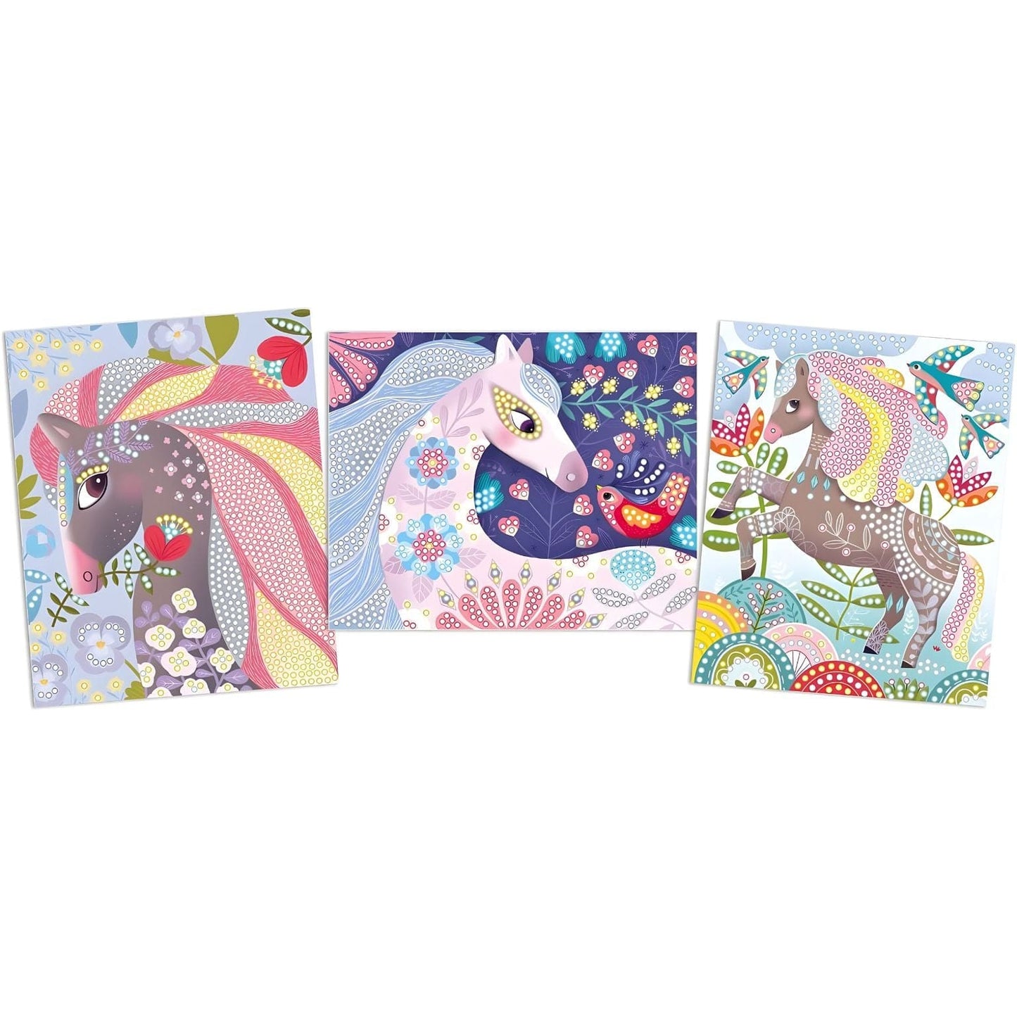 Apresentamos Conjunto de Actividades Cavalos e Diamantes com o SKU 71018624 recomendado para + 5 anos