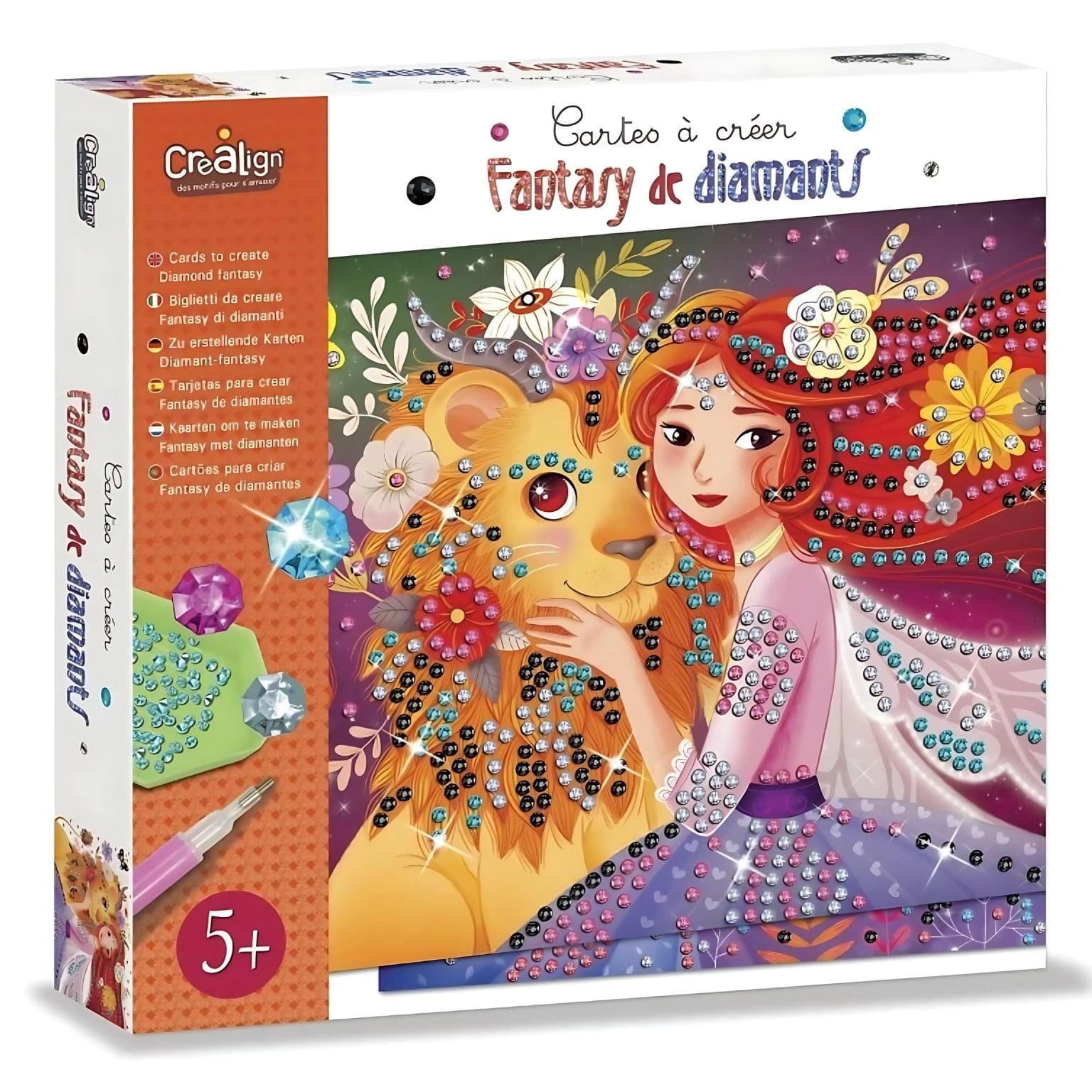 Apresentamos Conjunto de Atividades Fantasia e Diamantes com o SKU 71021424 recomendado para + 5 anos