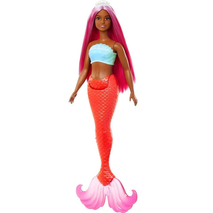 Presentamos Barbie Sirena con Cola Naranja con el SKU 551837025 recomendado para + 3 años