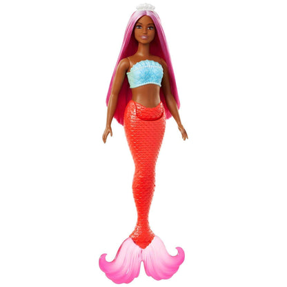 Presentamos Barbie Sirena con Cola Naranja con el SKU 551837025 recomendado para + 3 años