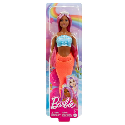 Presentamos Barbie Sirena con Cola Naranja con el SKU 551837025 recomendado para + 3 años