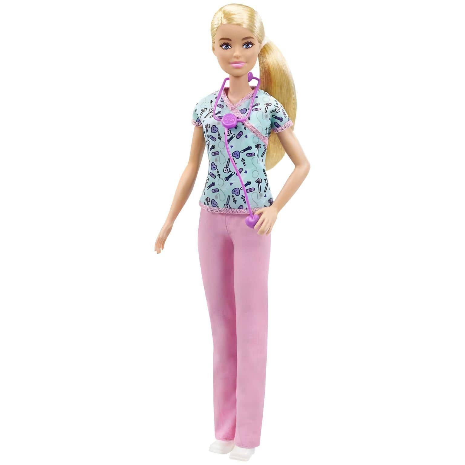 Apresentamos Barbie Quero Ser - Enfermeira com o SKU 159214225 recomendado para + 3 anos