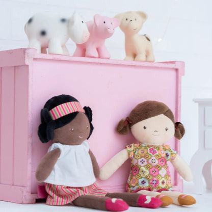 Presentamos Muñeca de Trapo Amy 33 cm con el SKU 60746424 recomendado para + 0 meses