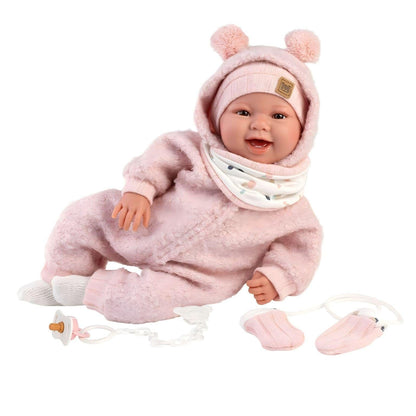 Presentamos Muñeca Talo recién nacida rosa sonrisas 44cm con el SKU 858448025 recomendado para + 3 años