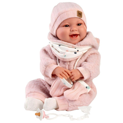 Presentamos Muñeca Talo recién nacida rosa sonrisas 44cm con el SKU 858448025 recomendado para + 3 años