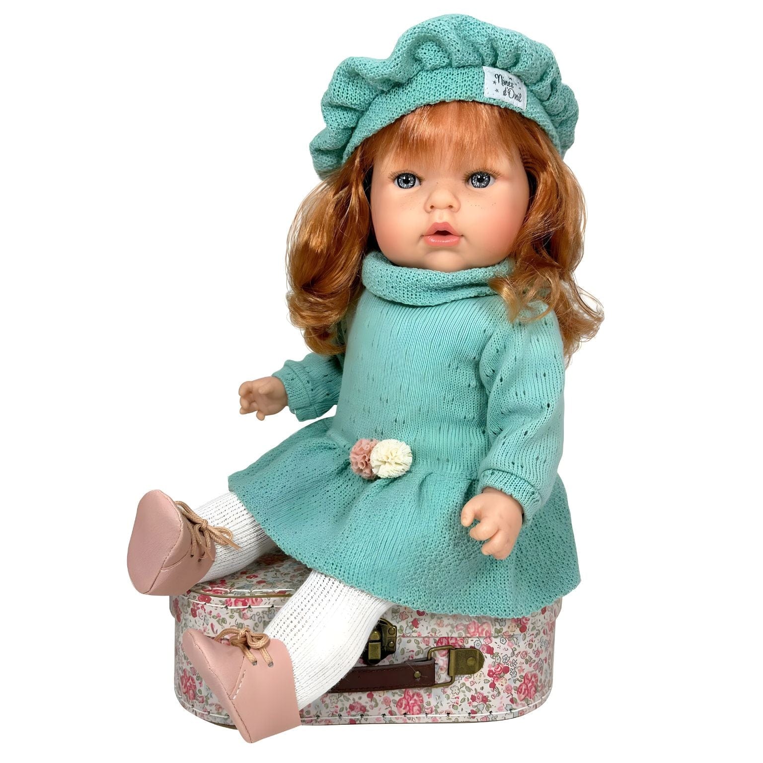 Apresentamos Boneca Tita Lana Ruiva  45 cm com o SKU 36426124 recomendado para + 3 anos