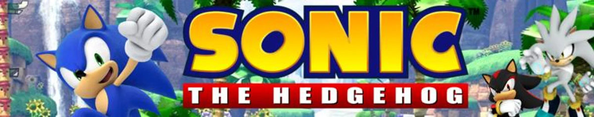 Banner da coleção Sonic The Hedgehog