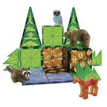 Apresentamos Magna-Tiles Animais da Floresta com o SKU 772222524 recomendado para + 3 anos