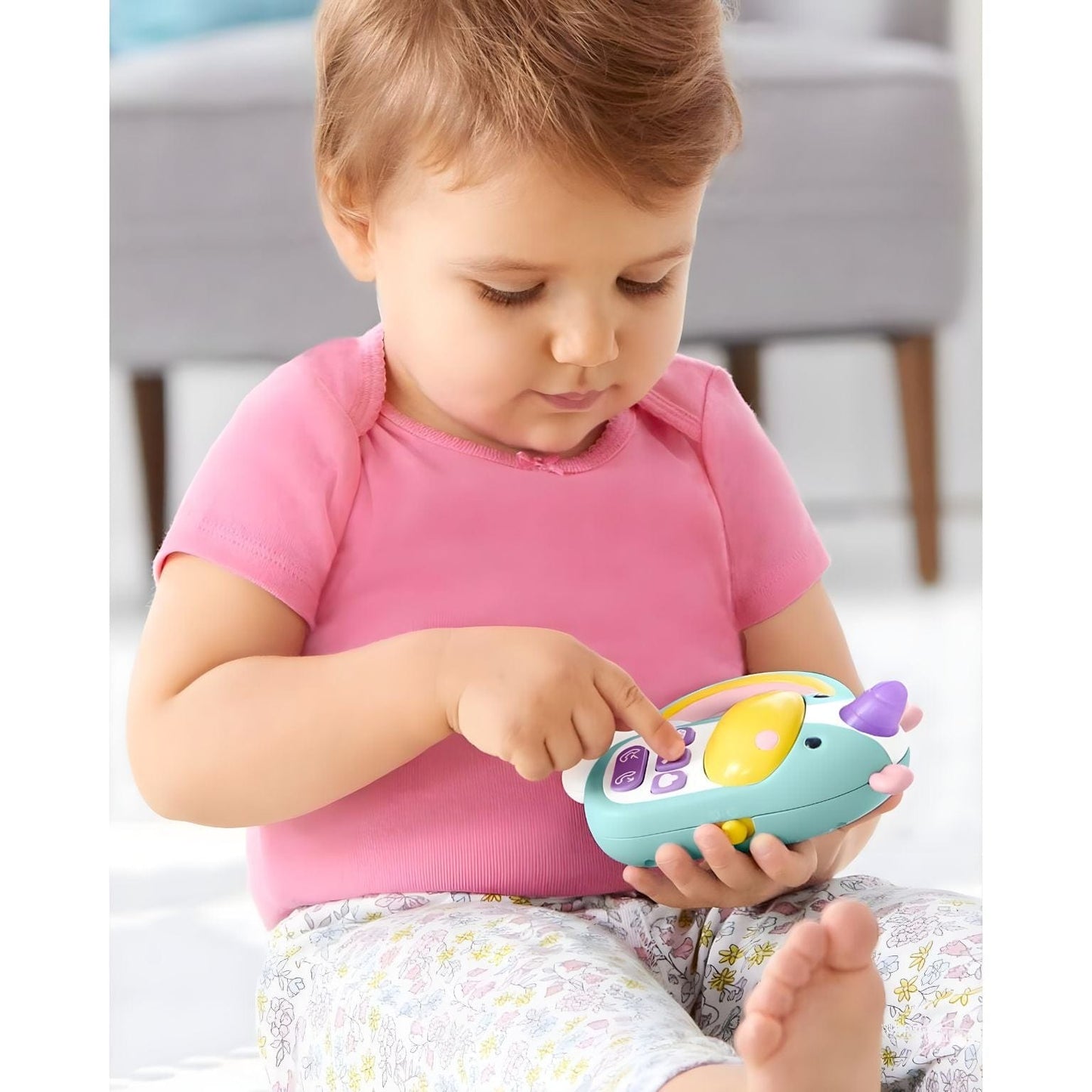 Apresentamos Telefone Unicórnio (Copiar) com o SKU 820541024 recomendado para + 6 meses