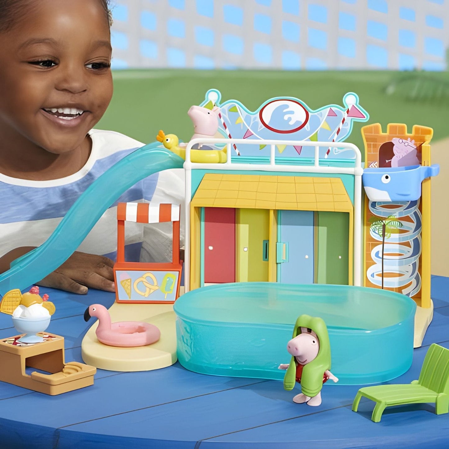 Apresentamos Porquinha Peppa - Parque Aquático com o SKU 90629524 recomendado para + 3 anos
