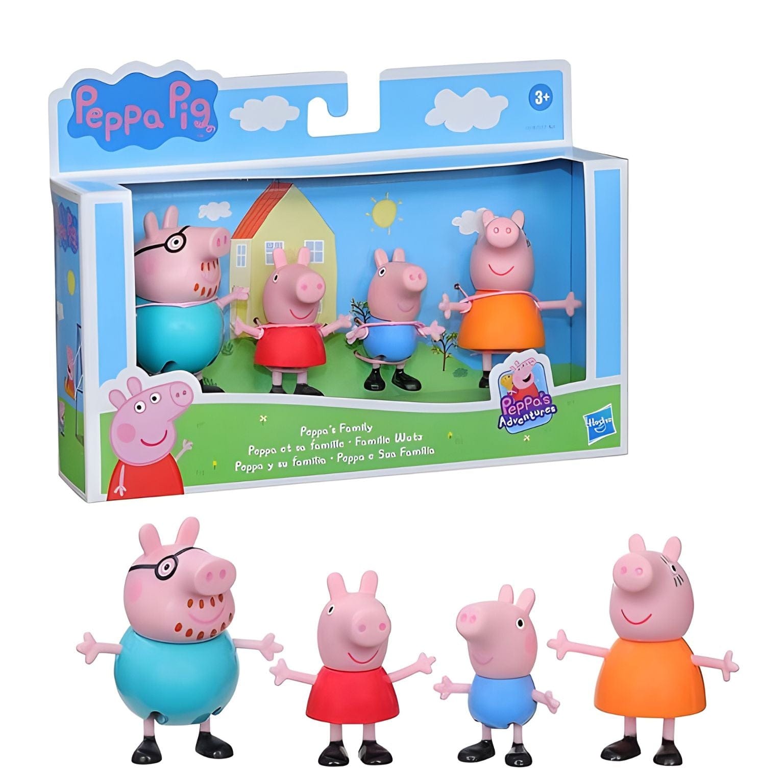 Apresentamos Porquinha Peppa - Conjunto Família com o SKU 90217124 recomendado para + 3 anos