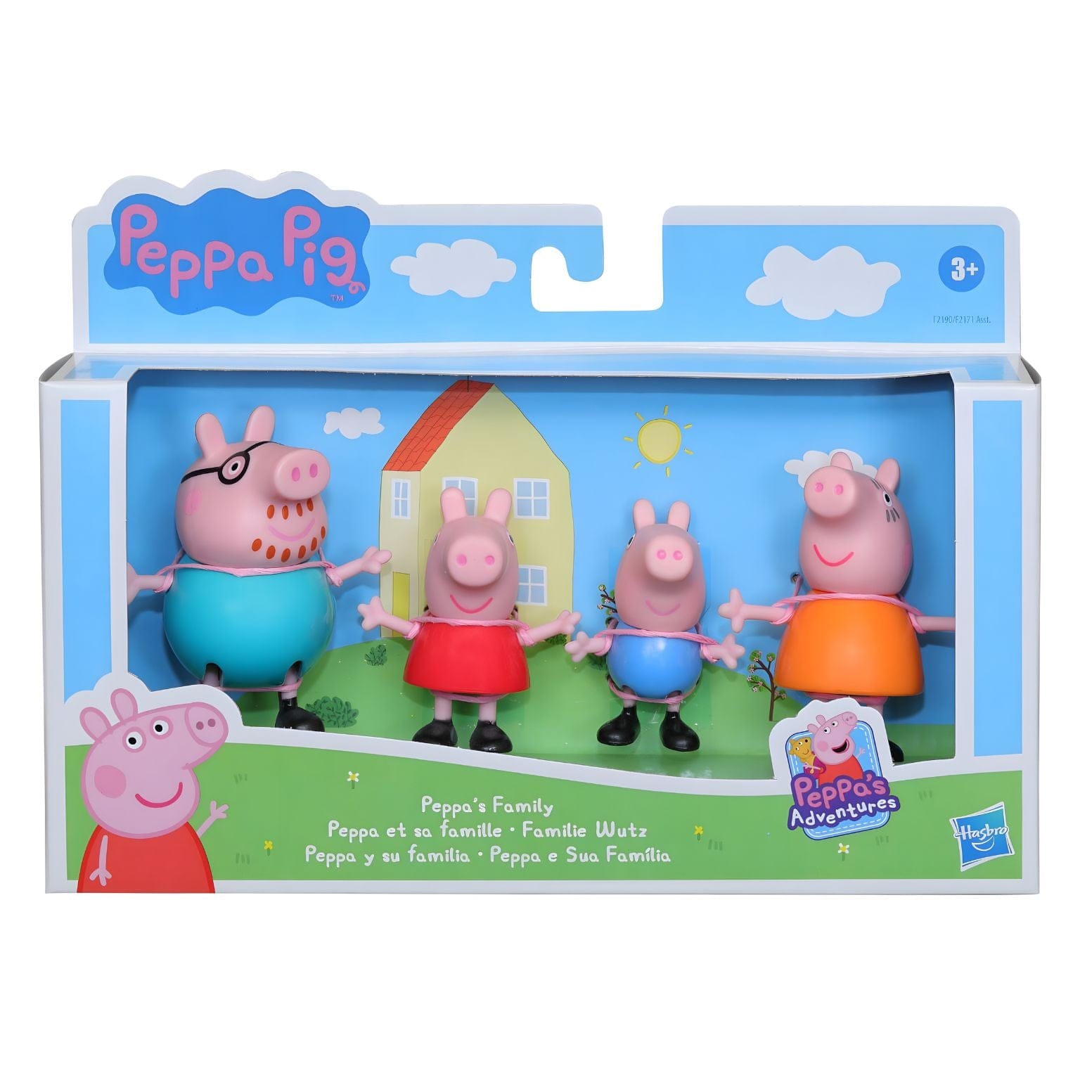 Apresentamos Porquinha Peppa - Conjunto Família com o SKU 90217124 recomendado para + 3 anos