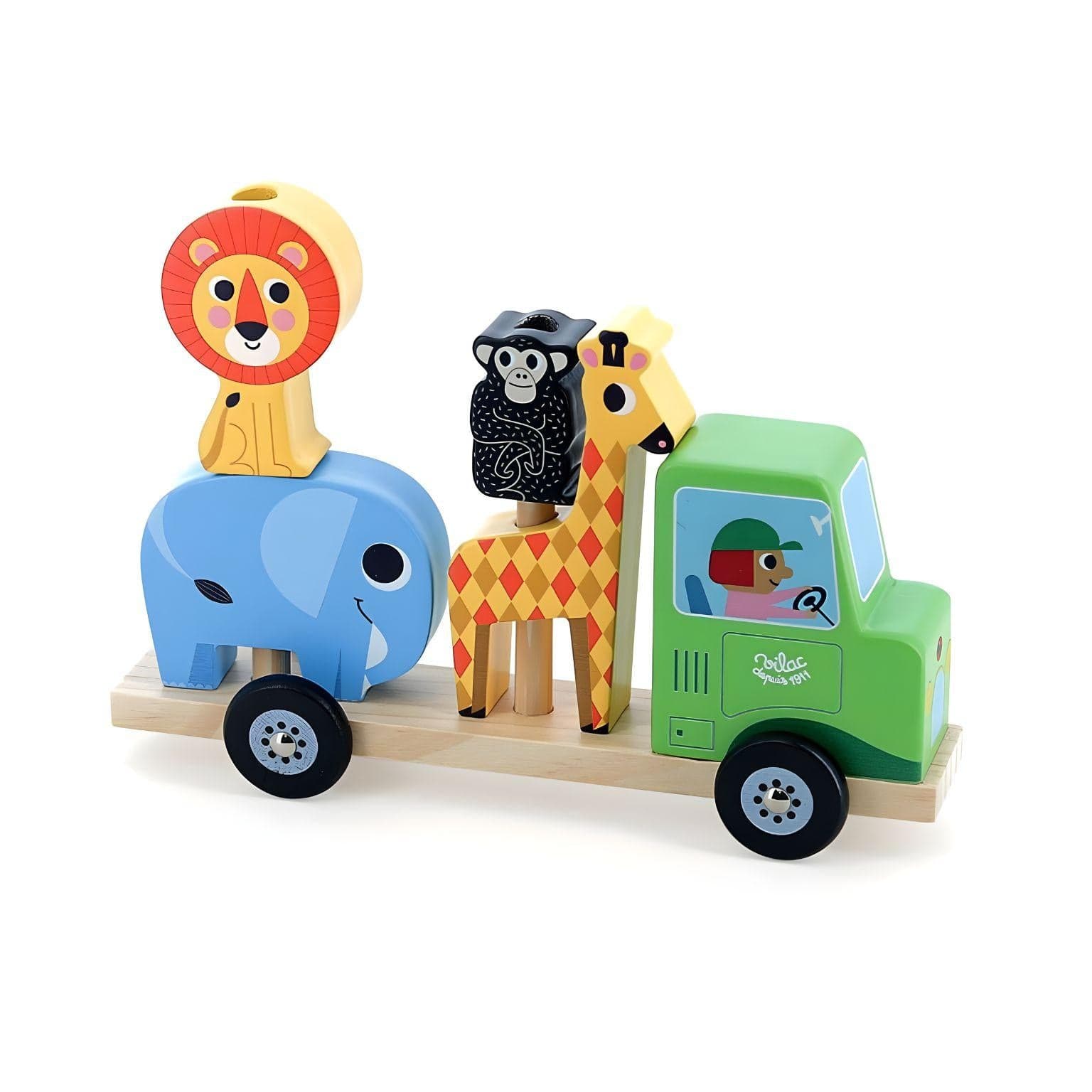 Apresentamos Camião de empilhar Animais com o SKU 26763725 recomendado para + 2 anos