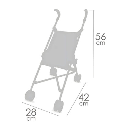 Presentamos Cochecito de muñecas Koala 56 cm con el SKU 159007925 recomendado para + 3 años