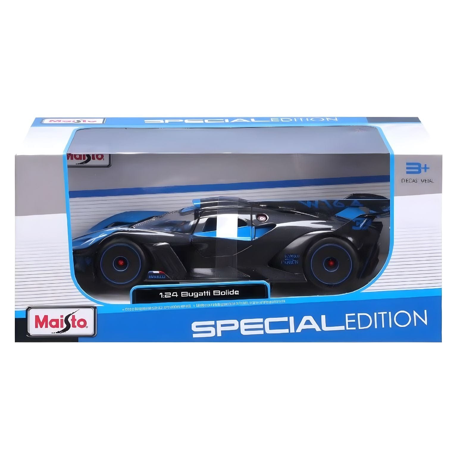 Apresentamos Bugatti Bolide 1/24 com o SKU 683291125 recomendado para + 3 anos