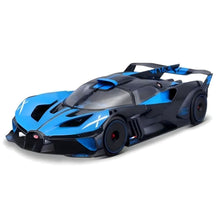 Apresentamos Bugatti Bolide Azul 1/18 com o SKU 681104725 recomendado para + 3 anos