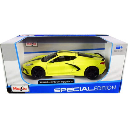 Presentamos Chevy Corvette Stingray Z51 Coupé amarillo con el SKU 683152725 recomendado para + 3 años
