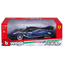Apresentamos Ferrari FXX K EVO Azul 1/18 com o SKU 681601225 recomendado para + 3 anos