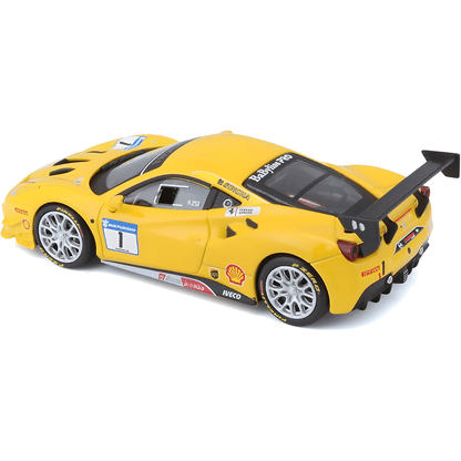 Presentamos Ferrari Racing 488 Challenge Amarillo 1/43 con el SKU 683630624 recomendado para + 14 años