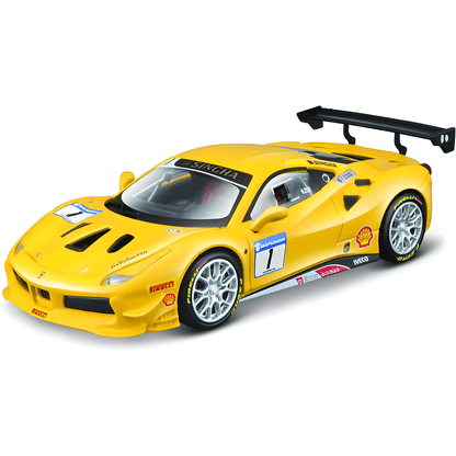 Presentamos Ferrari Racing 488 Challenge Amarillo 1/43 con el SKU 683630624 recomendado para + 14 años