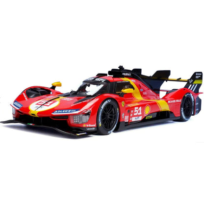 Presentamos Ferrari Racing 499P Le Mans Hypercar 1/18 con el SKU 131630124 recomendado para + 14 años
