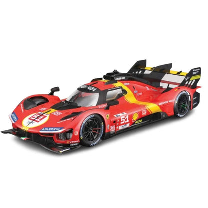 Presentamos Ferrari Racing 499P Le Mans Hypercar 1/18 con el SKU 131630124 recomendado para + 14 años
