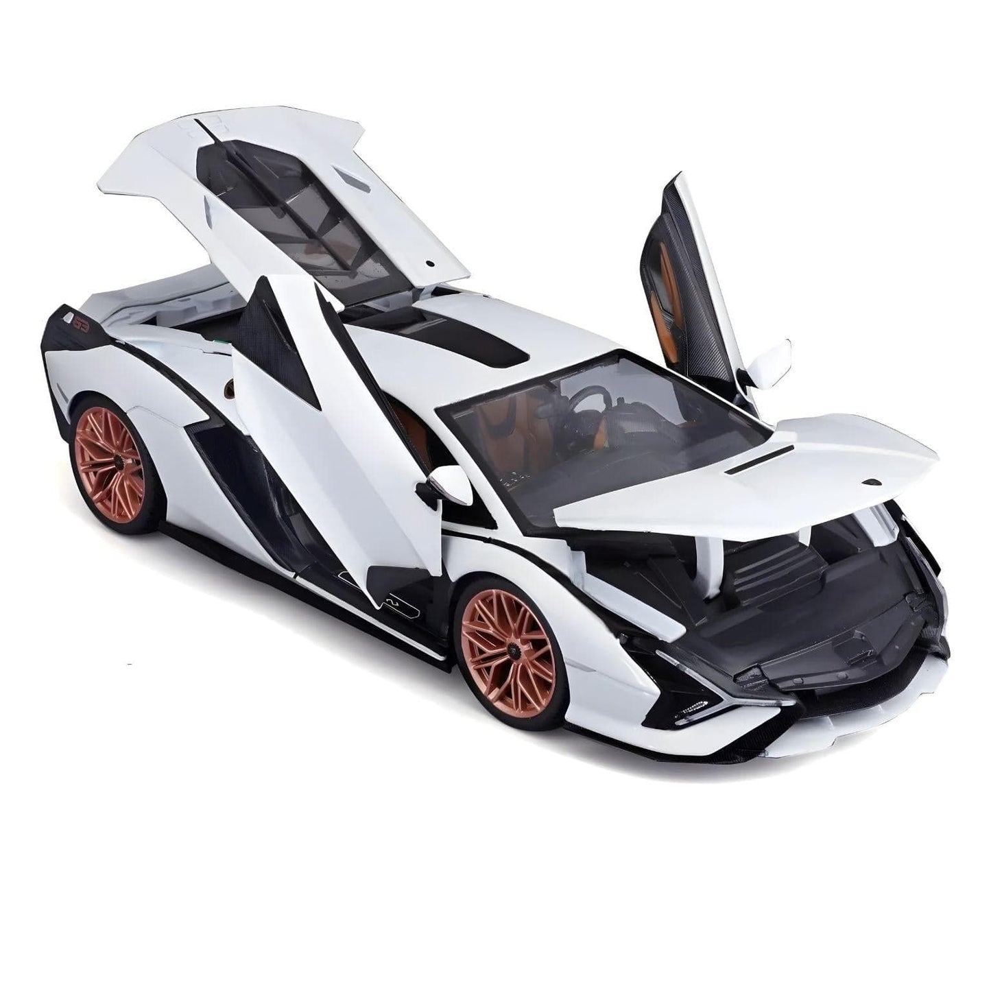 Apresentamos Lamborghini Sian FKP 37 branco com o SKU 131104625 recomendado para + 3 anos