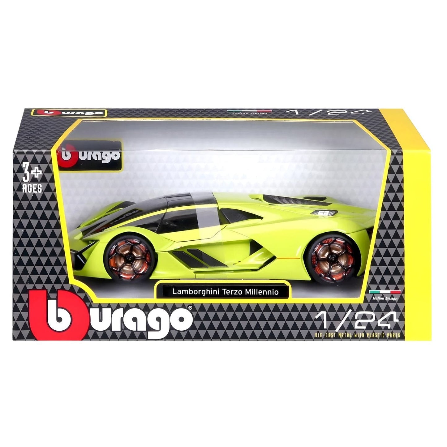 Apresentamos Lamborghini Terzo Millennio Verde com o SKU 139904924 recomendado para + 3 anos