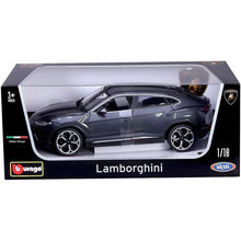 Apresentamos Lamborghin Urus preto 1:18 com o SKU 131104224 recomendado para + 3 anos