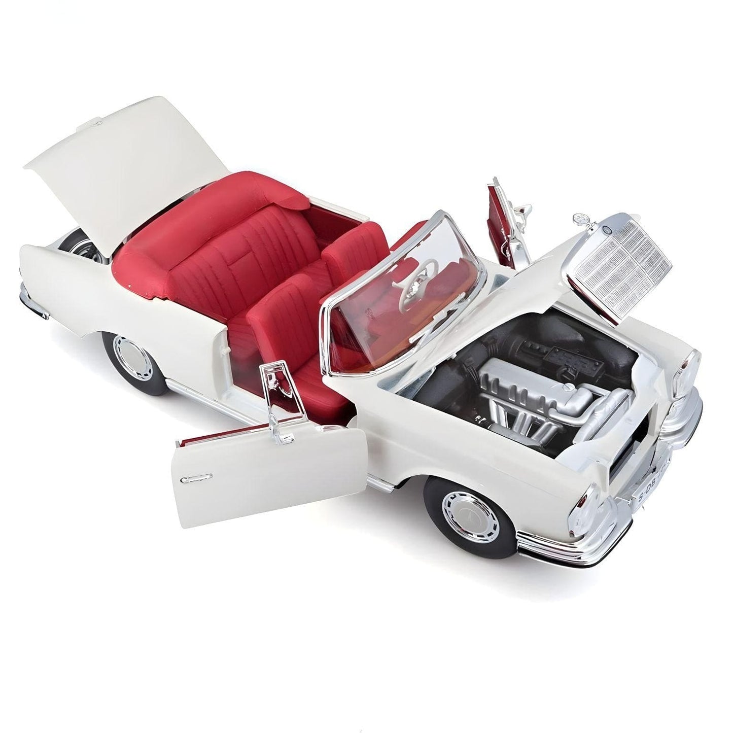 Apresentamos Mercedes-Benz 280 SE 1967 1/18 com o SKU 133181125 recomendado para + 3 anos